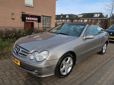 Mercedes CLK-klasse Cabrio 200 K AUT|NAVIGATIE|TREKHAAK|PDC|LEDER|AIRCO|ZEER MOOI