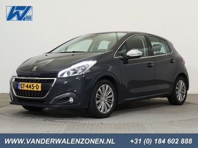 Peugeot 208 1.6 BlueHDi 100pk Executive AIRCO NAVI LMV ZWART.STOF CHROOM+SPIEGELS PDC CRUISEC.