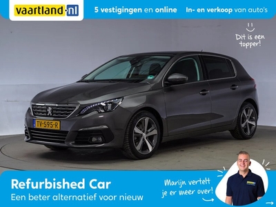 Peugeot 308 1.2 PureTech Lease Premium [ Panoramadak Camera Led Stoelverwarming ]