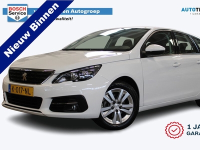 Peugeot 308 SW 1.2 PureTech Active Pack | Incl. 1 jaar garantie | 1ste eigenaar! | Cruise | Apple carplay | Clima | Trekhaak | DAB | Navi | PDC |