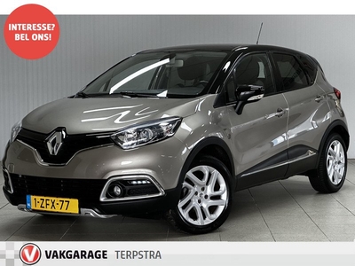 Renault Captur 0.9 TCe Expression/ Trekhaak!/ LED Dagrijverl./ 17''LMV/ Clima/ Navi/ Cruise/ Bluetooth/ Extra getint glas A/ Isofix/ Elek.pakket/ Multi.LEDER.Stuur/ PDC A.