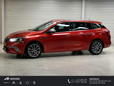 RENAULT MEGANE Estate 1.2 TCe GT-Line / Achteruitrijcamera / Dode hoek detectie / Parkeersensoren voor + achter / Speciale metaallak Rouge Flamme