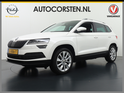 SKODA KAROQ T150pk Aut. Camera Pano-dak Navi Keyless Adap.Cruise Apple Android Carplay MirrorLink PDC-A+Voor Dual-Ecc Smartlink Trekh. Elektr.klep Blindspot ACC Dab Led Dyn.Lichtassist 18