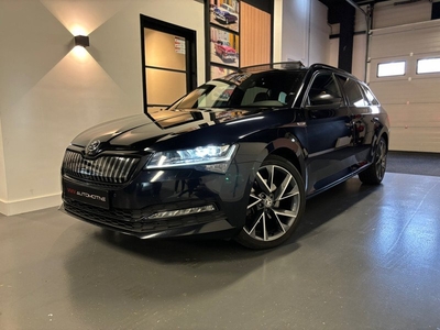 Skoda Superb Combi 1.4 TSI iV 218PK | Pano | Chrystal Lighting | Trekhaak | Sportstoelen | Memory | Keyless | Alcantara |