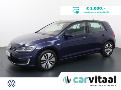 VOLKSWAGEN GOLF e-Golf E-DITION | 136 PK | Apple CarPlay / Android Auto | Achteruitrijcamera | LED verlichting |