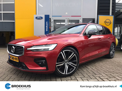 VOLVO V60 2.0 T4 190PK R-Design | LEDEREN COMFORTSTOELEN| 19'' VELGEN| LED KOPLAMPEN| MEMORY SEAT| STOELVERWARMING| ELEKTR. ACHTERKLEP| CLIMATE CONTROL|