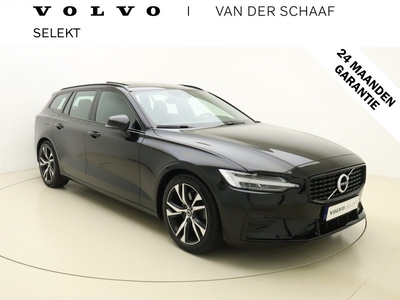 Volvo V60 B3 177pk Automaat R-Design / Panoramadak / H&K Audio / Elektr. Stoelen / Stoel + Stuurw. Verwarming / Keyless / ACC / BLIS / Elektr. Achterklep / DAB / 18'' / PDC + CAM /