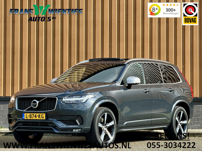 VOLVO XC90 2.0 D5 AWD Inscription | R-Design | Luchtvering | Harman / Kardon | Head-Up Display | Panoramadak | 360 Graden Camera | Elektrische Trekhaak | Lane Assist | DAB | Led | Leder |