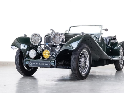 Jaguar SS100 Restored by Bas Jansen - Matching numbers.