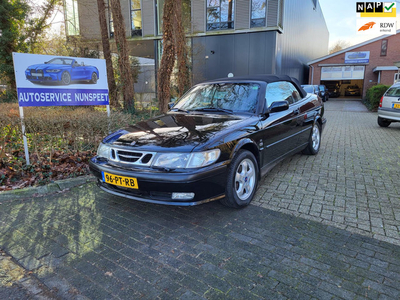 Saab 9-3 Cabrio 2.0t S Airco/ Leer/ Youngtimer/ Nwe APK!