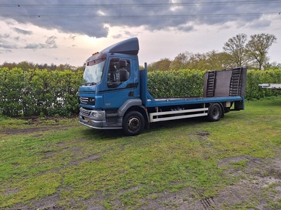 DAF LF 55-220 OPRIJWAGEN/OPRIJAUTO, LAADKLEP, 2011 EURO5