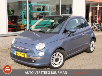 Fiat 500 0.9 TwinAir Lounge Automaat Panoramadak, Airco