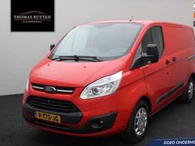 Ford TRANSIT CUSTOM 270 2.0 TDCI L1H1 Trend 2017 | Airco | Cruise Control | Navigatie | Trekhaak | Achteruitrij Camera | Boekjes | 2 Sleutels | Elektrische Ramen | Spraakbediening | Nationale Autopas