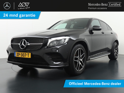 MERCEDES GLC-KLASSE Coupé 250 4MATIC AMG Business Solution | Achteruitrij Camera | Comand Navigatie| Treeplanken | Night Pakket | Dodehoek assistent