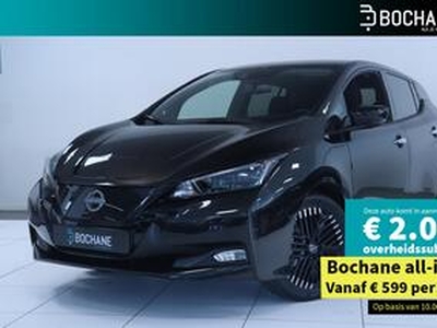 Nissan LEAF 39 kWh N-Connecta | Facelift | Navi | LED | PDC + 360 camera | Clima | Cruise | Stoelverw.| all-seasons | 100% ELEKTRISCH !