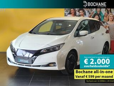 Nissan LEAF 39 kWh N-Connecta NAVIGATIE | PARKEERSENSOREN VOOR-EN ACHTER | 360 GRADEN CAMERA | FABRIEKSGARANTIE