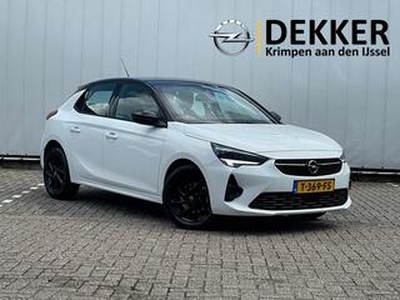 Opel CORSA 1.2 Turbo 100PK GS Line met LED, 16inch, Zwarte Accenten!