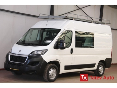 Peugeot Boxer L2H2 DUBBEL CABINE 7 personen met IMPERIAAL