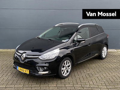 RENAULT CLIO Estate TCe 90pk Limited || Trekhaak | All-season Banden | Airco | Navigatie | Parkeersensoren Achter | 16'' Lichtmetalen Velgen | Keyless Entry | Armsteun Voor | Cruise Control