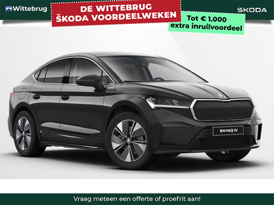 SKODA ENYAQ IV Coupe 80 Business Edition Plus 77 kWh / Matrix LED Koplampen / Achteruitrijcamera / Verwarmd Stuurwiel