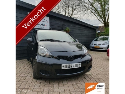 Toyota aygo black airco navigatie km 87118