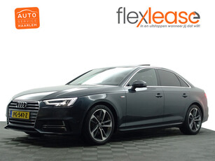 Audi A4 Limousine 2.0 TFSI 191pk S line Aut- Schuifdak, Sfeerverlichting, Xenon Led, Dynamic Select, Leder Sport Interieur