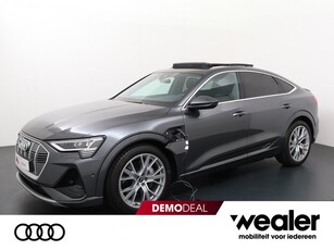 Audi e-tron Sportback 55 quattro S edition 95 kWh | Panorama glazen schuif kanteldak | 21