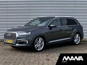 Audi Q7 3.0TDI e-tron quattro Sport 2x S-Line Airco Navi Trekhaak Luchtvering Bluetooth Lane-assist Sensoren Panorama dak LM velgen Stoe