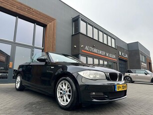 BMW 1-serie Cabrio 118i Executive aut/leer/navi/sportstoelen/ned auto/nap/topstaat