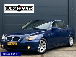 BMW 5 Serie 530i Executive Automaat - YOUNGTIMER - LEDER - XENON - NAVI - PDC - TREKHAAK - NL AUTO - NAP -