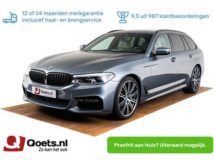 BMW 5-serie Touring 530i High Executive M Sportpakket - Adaptive LED - Parking Assistant Plus - Driving Assistant Plus - Head-Up Display - Nappa Leder - Display key