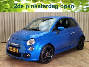 Fiat 500S 0.9 TwinAir Turbo Sport *Leder* 105PK / Blu Italia / PDC / Bluetooth / Airco / 16'' LMV