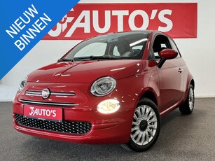 Fiat 500 1.0 Hybrid RED-EDITION CP-NAVIGATIE, PANORAMADAK, LED, CRUISE