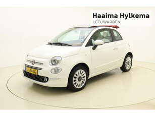 Fiat 500 1.2 Lounge Automaat | Cabriolet | Navigatie | DAB Radio | Weinig kilometers | Lichtmetalen velgen