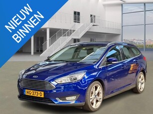 Ford Focus Wagon 1.0 Titanium Edition half leder, 18