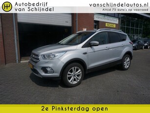 Ford Kuga 1.5 ECOBOOST 150PK TITANIUM KEURIGE NETTE STAAT ELECTR.TREKHAAK STOEL+STUUR+VOORRUITVERWARMING NAVI ANDROID/APPLECARPLAY LED CLIMA CRUISE BLUETOOTH PDC V+A 17INCH ENZ...