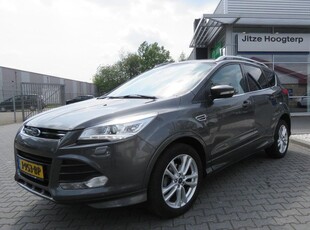 Ford Kuga 1.6 Titanium Plus 150PK.STYLING PACK,NAVI,WINTERPACK,AFNEEMBARE TREKHAAK 2000KG,DODEHOEK INF.