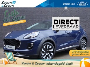 Ford Puma 1.0 EcoBoost Hybrid Titanium 125pk | €5.650.- korting | Direct leverbaar | Achteruit rij camera | Navigatie | Parkeer sensoren rondom | 17inch designer velgen