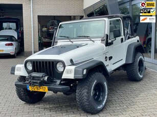 Jeep Wrangler 4.0i Hardtop Softtop lier Spatbordverbreders Leer