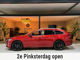 Mazda 6 Sportbreak 2.0 HP Exclusive Garantie Leder Bose Memory Navi Cruise Xenon Clima Rijklaar