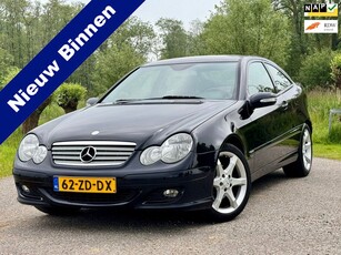 Mercedes-Benz C-klasse Sportcoupé 180 K. Sport Edition Airco Automaat Perfect onderhouden NAP NL Auto