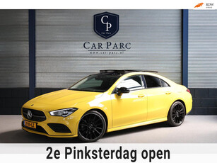 Mercedes-Benz CLA-klasse 180 AMG Line LED/SFEER/PANORAMADAK/HALF LEER+S.VERWARMING+MEMORY/CAM/LINE/ACC/ECC/12 MDN GARANTIE!