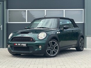 Mini Cabrio 1.6 Cooper S British Racing Green/Airco/PDC