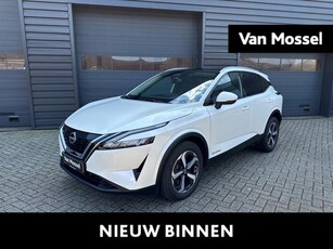 Nissan Qashqai 1.5 e-Power N-Connecta Panorma schuif/kanteldak | Cruise Control | Airconditioning | Apple Carplay / Android Auto | Achteruitrij camera | Navigatie