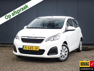 Peugeot 108 1.0 e-VTi Active (73PK) 1e-Eig, Dealer-Onderh, 12-Mnd-BOVAG, NL-Auto, Apple-Carplay/Android-Auto, DAB Achteruitrijcamera, Airco