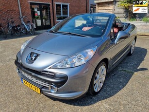 Peugeot 207 CC 1.6-16V Turbo Sport, zeer mooi, weinig km, org nl auto.