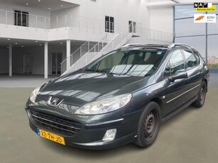 Peugeot 407 SW 2.0-16V XS/AUTOMAAT/NAVI/PANO/HALFLEDER