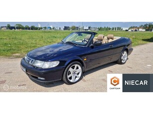 Saab 9-3 Cabrio 2.0T SE Automaat/LEER/Airco