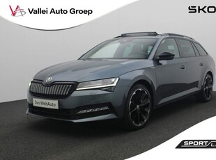 Skoda Superb Combi 1.4 TSI 218PK DSG iV Sportline Business | Pano | Matrix LED | DCC | Camera | Keyless | 19 inch | ACC | CANTON