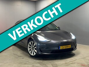 Tesla Model 3 Long Range 75 kWh LEER PANO 1 EIGENAAR DELAER OND